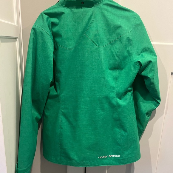 Women’s small Under Armour Green Ski Jacket winter jacket - Picture 4 of 5